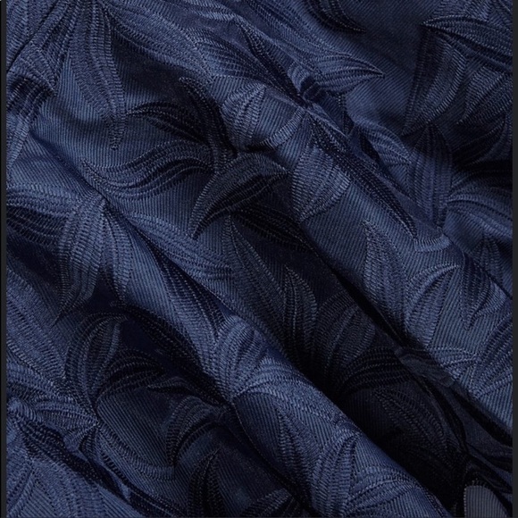 Keepsake the Label Dress Embroidered Organza Jacquard Navy M - Picture 7 of 13